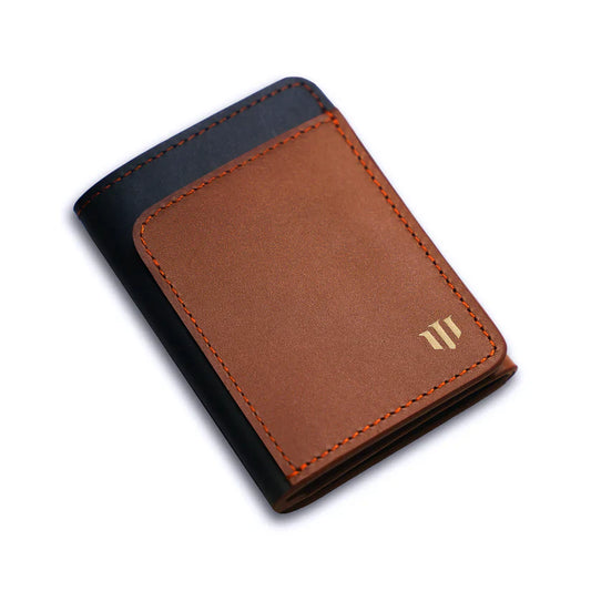 ATOM-Z Trifold Wallet Black/Brown
